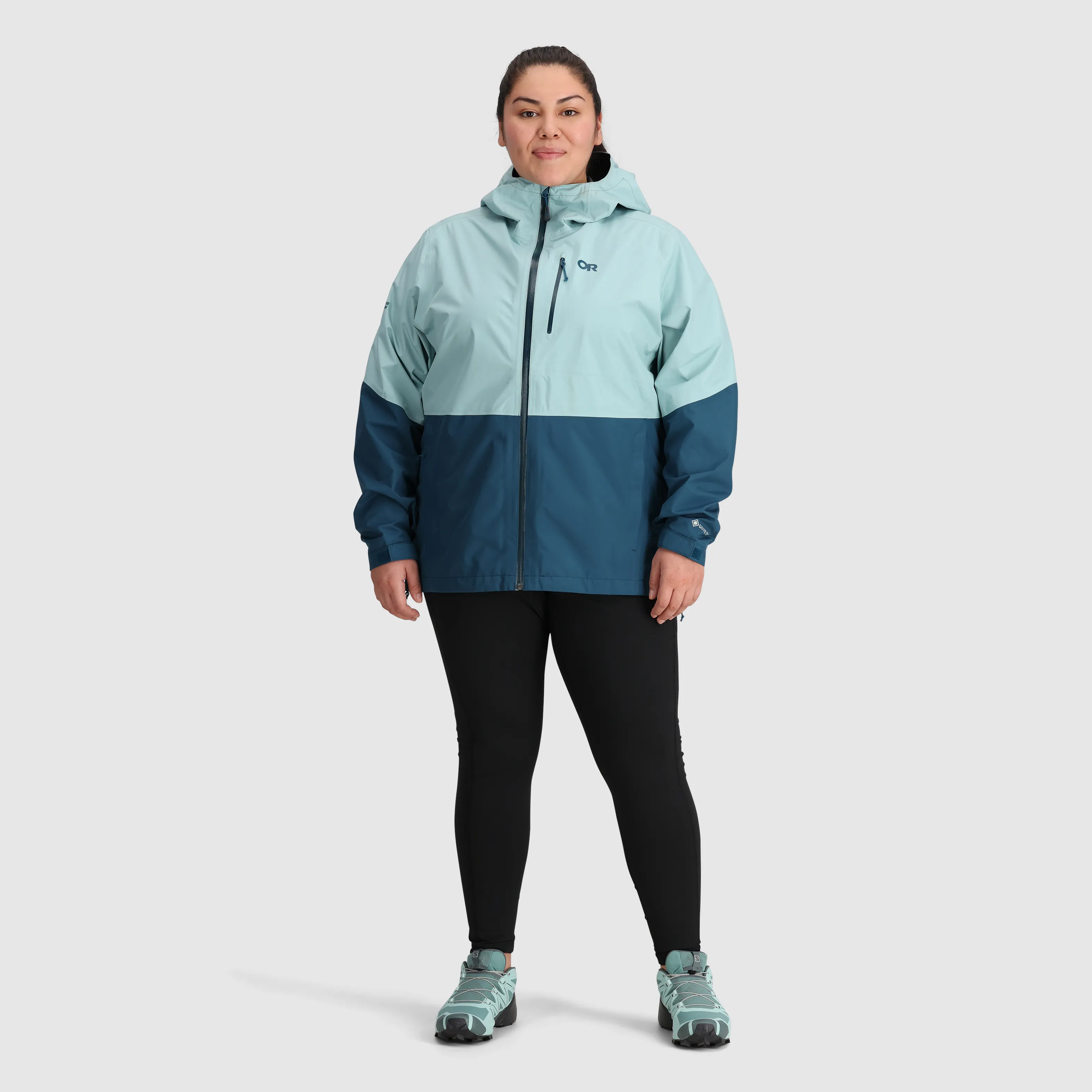 Womens Aspire II Plus Size Rain Jacket with GORE-TEX