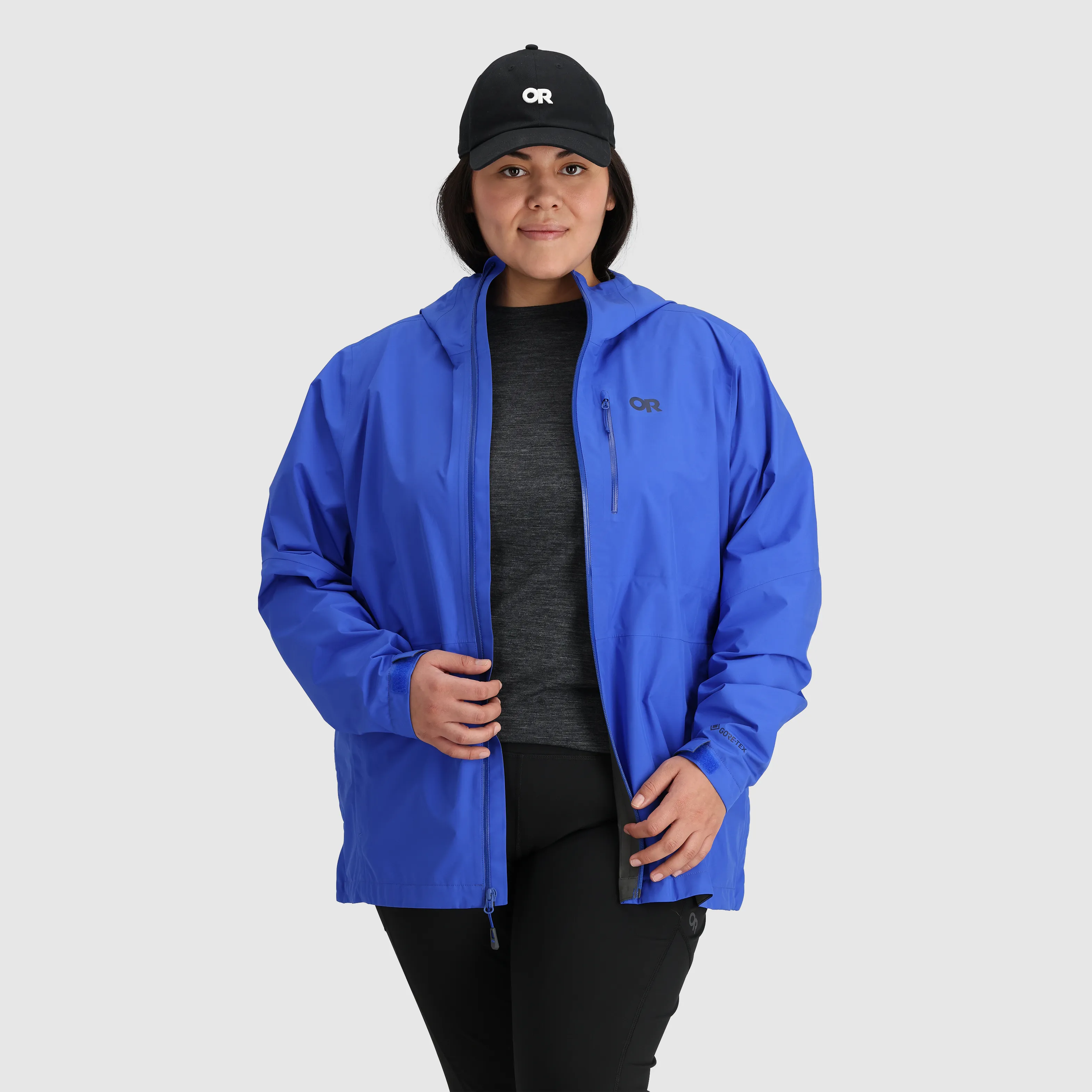 Womens Aspire II Plus Size Rain Jacket with GORE-TEX