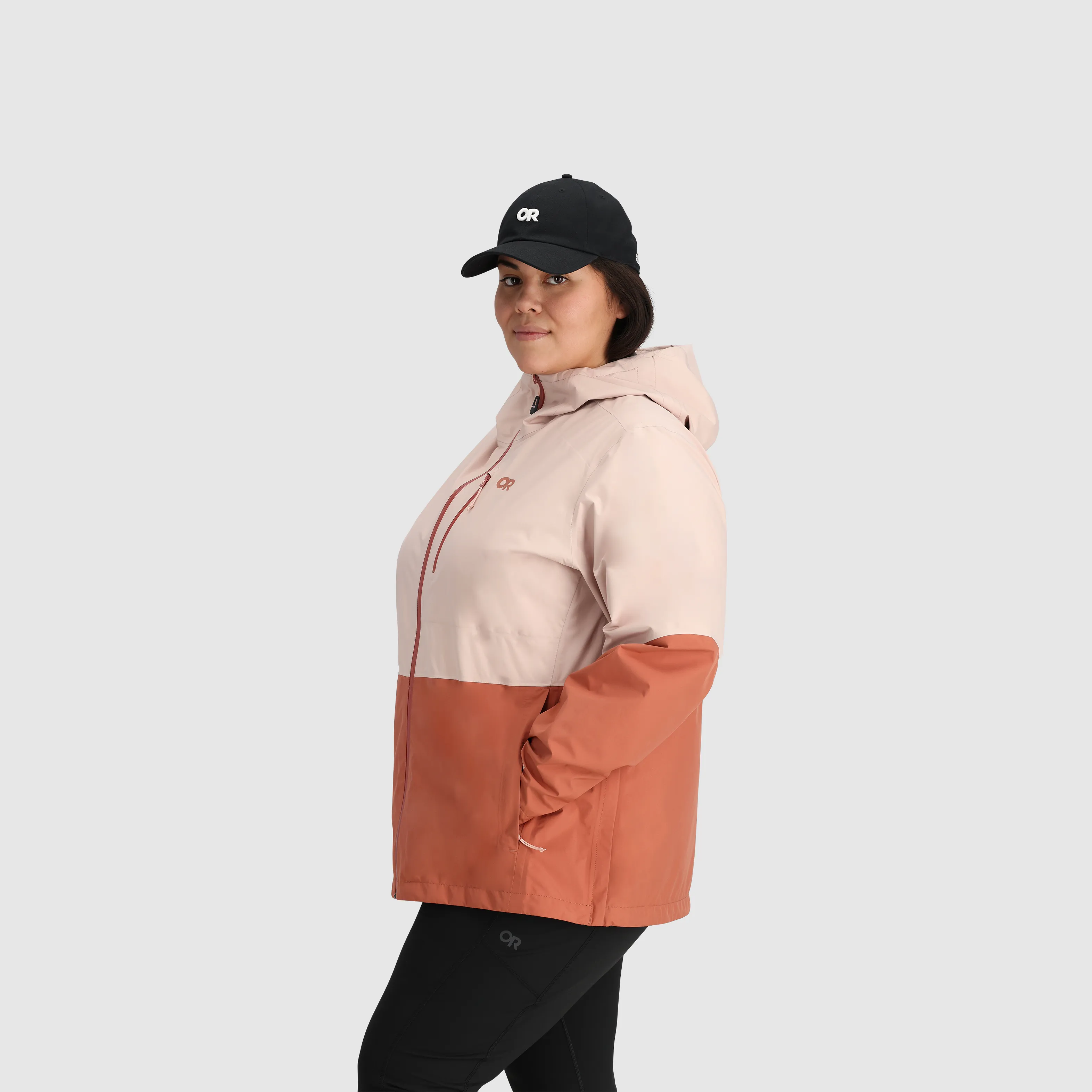 Womens Aspire II Plus Size Rain Jacket with GORE-TEX