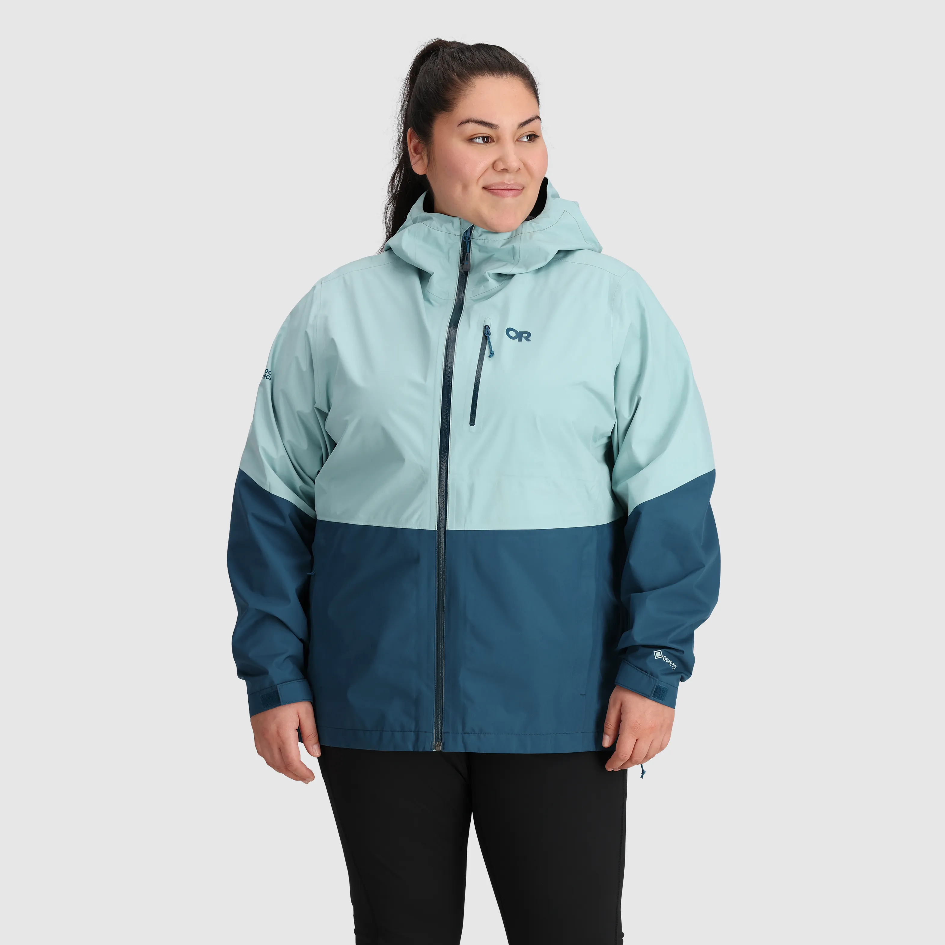 Womens Aspire II Plus Size Rain Jacket with GORE-TEX