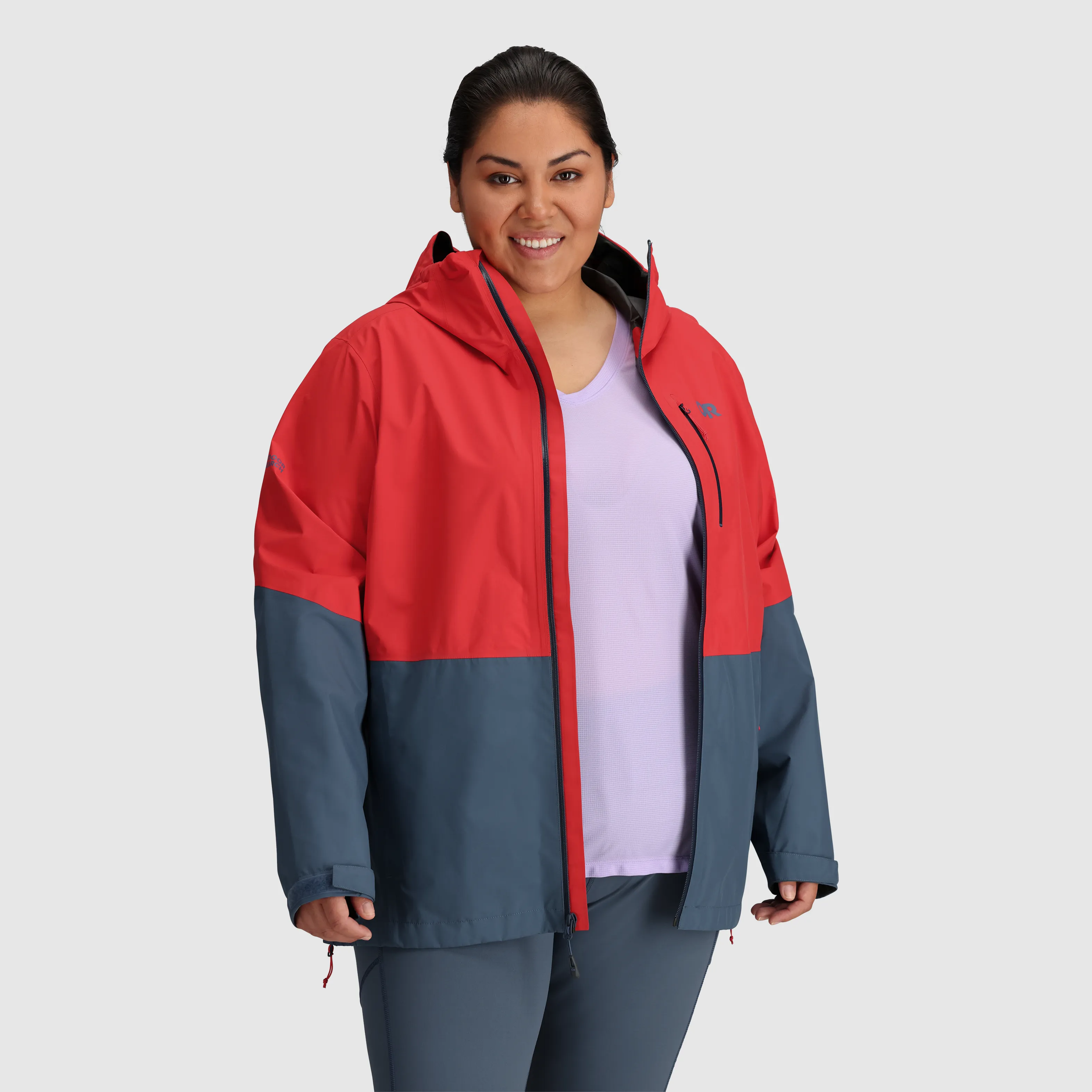 Womens Aspire II Plus Size Rain Jacket with GORE-TEX