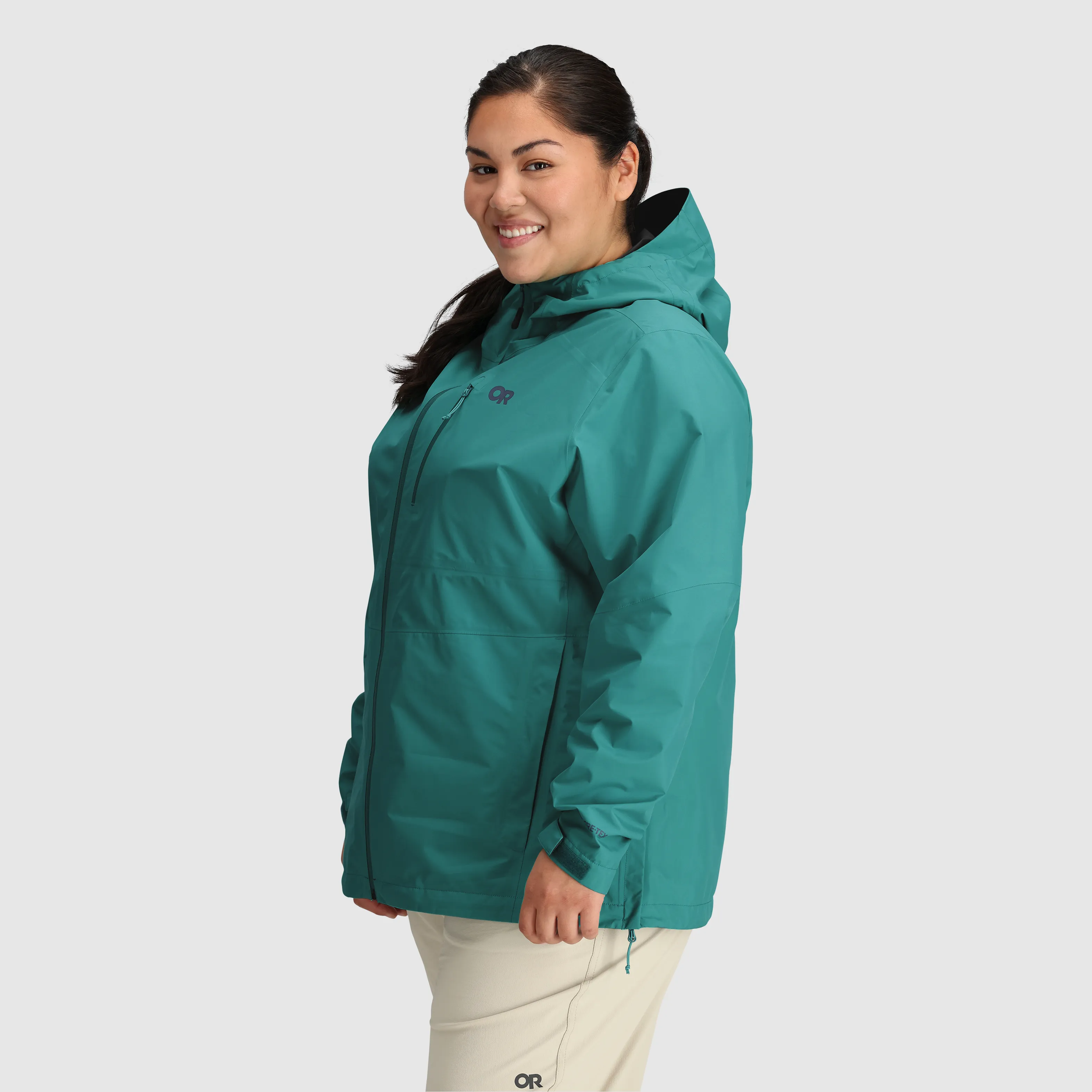 Womens Aspire II Plus Size Rain Jacket with GORE-TEX