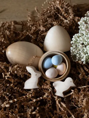 Wooden Eggs & Animals