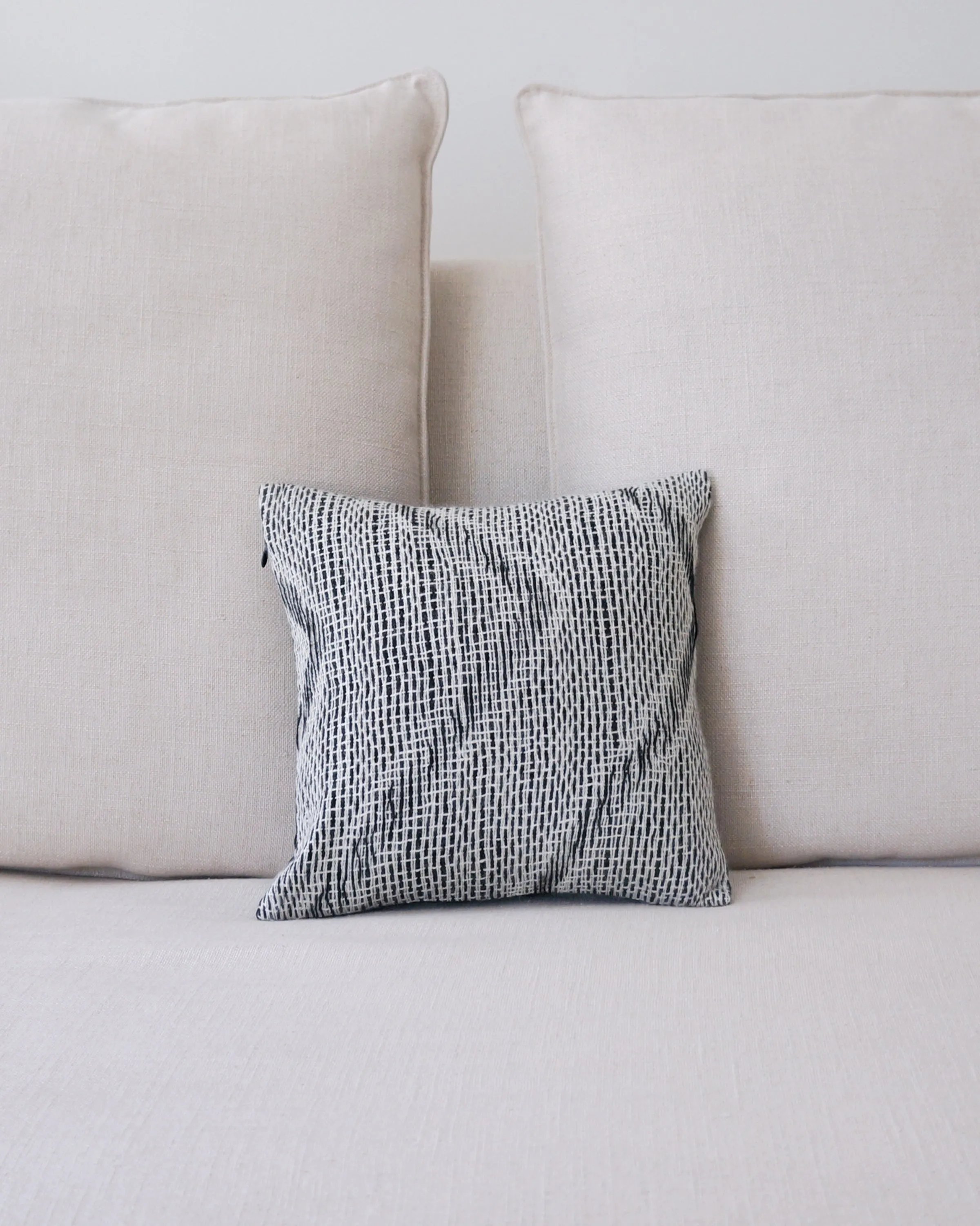 Zig-Zag Wave Small Decorative Pillow