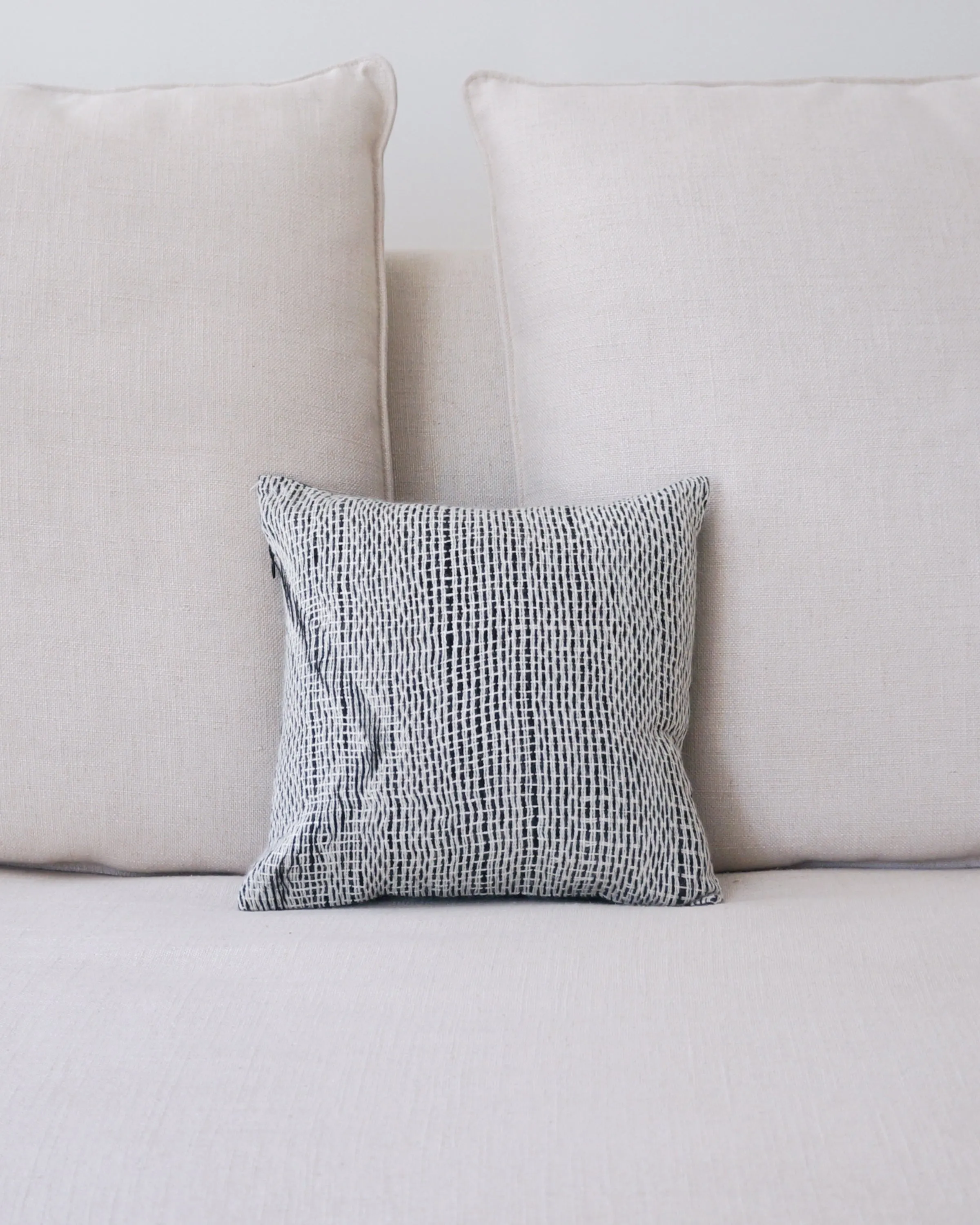 Zig-Zag Wave Small Decorative Pillow